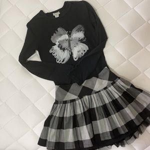 Amazing set- Elaine et Lana top and Gap skirt